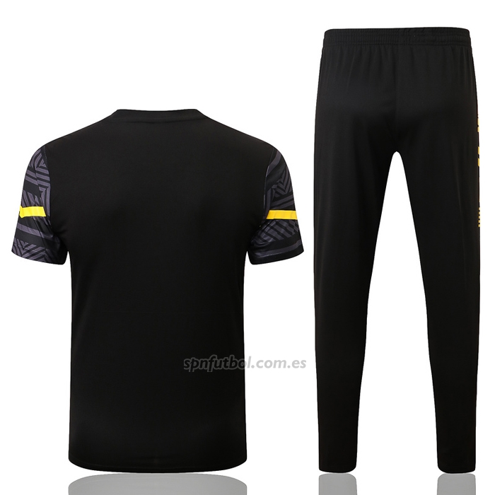 Chandal del Borussia Dortmund Manga Corta 2022-2023 Gris